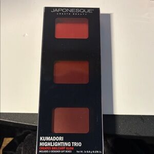 JAPONESQUE Kumadori Highlighting Trio — Red Highlight Palette